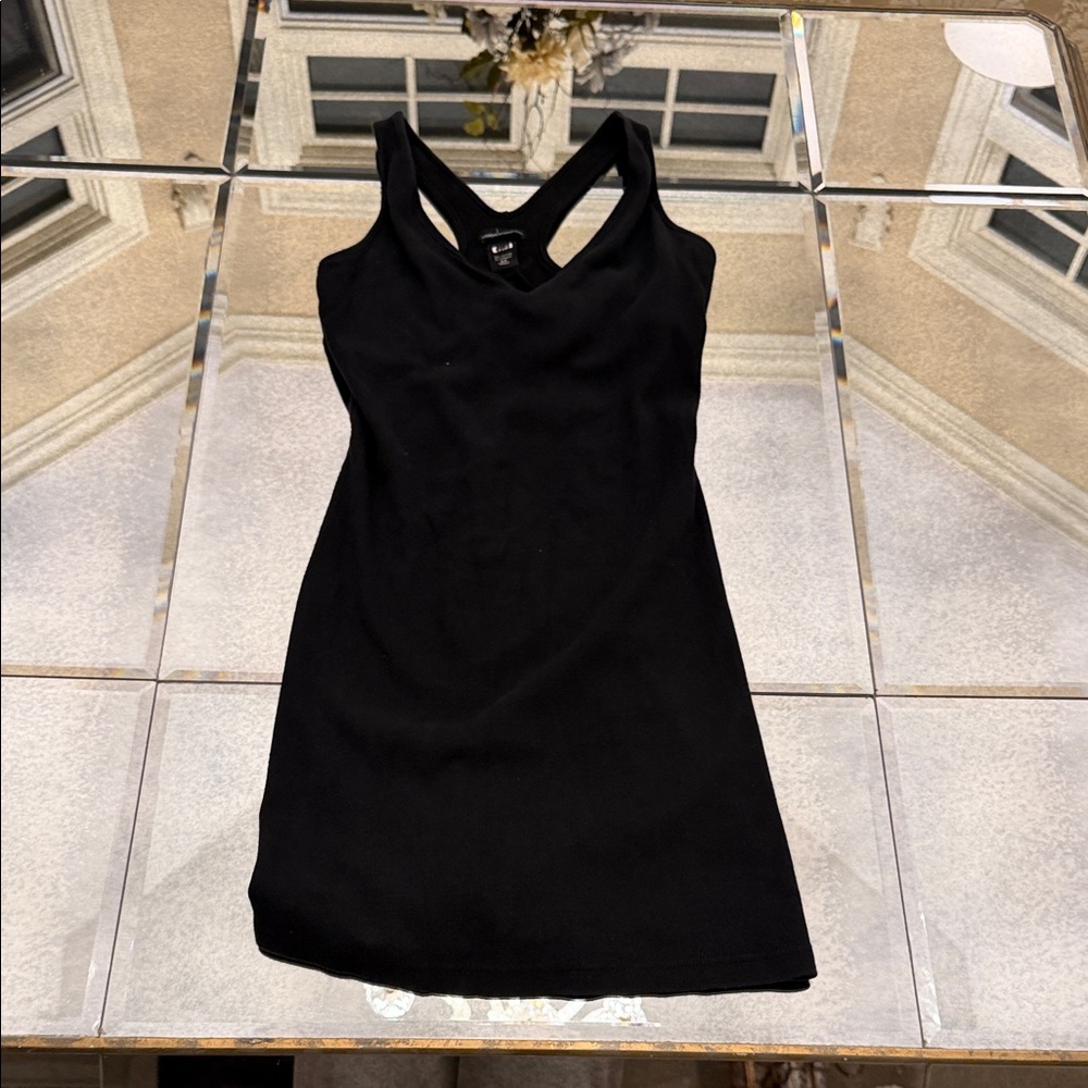 Moda International Black Mini Dress